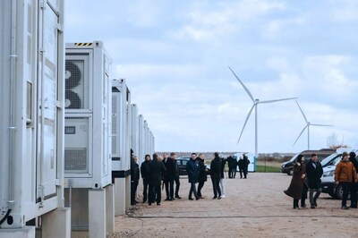 SINEXCEL impulsa un proyecto de almacenamiento de energía eólica en Letonia con un sistema PCS de 1.725 kW