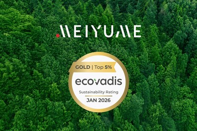 Meiyume (Group) LTD obtiene la calificación Gold de EcoVadis para 2026 y refuerza su compromiso con la belleza sostenible
