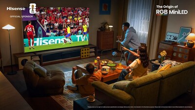 Hisense da inicio a la campaña de la Copa Mundial de la FIFA 2026™ y une a los fanáticos con el tema "Innovating a Brighter Life"