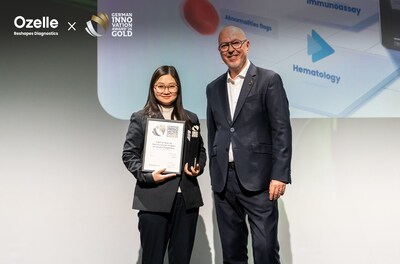 Ozelle recibe la distinción Oro del Premio Alemán a la Innovación por impulsar la cuarta generación de análisis hematológicos