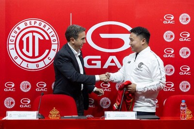 Unidos por el fútbol, impulsados por la visión colectiva de la excelencia: GAC da a conocer la alianza estratégica con el Toluca FC