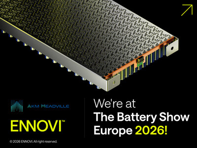 ENNOVI presenta su sistema de contacto de celdas de batería en The Battery Show Europe