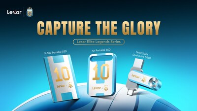 Lexar celebra la pasión mundial por el fútbol con la serie oficial "AFA Elite Legends"