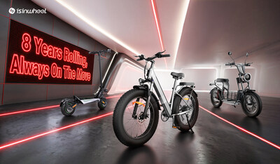 isinwheel lanza en Europa su campaña de octavo aniversario con ofertas especiales en patinetes eléctricos