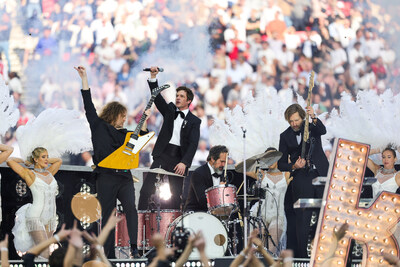 The Killers triunfan en el espectáculo de la final de la UEFA Champions League presentado por Pepsi®