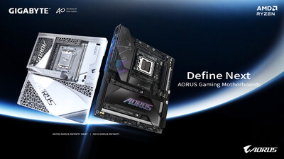 GIGABYTE presenta en COMPUTEX 2026 las motherboards X870E y X870 de la serie AORUS INFINITY por el aniversario 40 de la marca