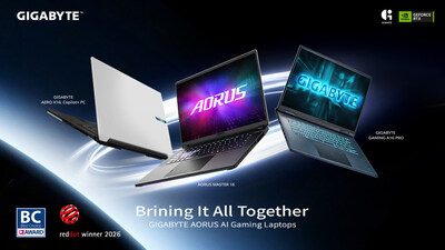 GIGABYTE presenta sus galardonadas laptops para juegos con IA y las revolucionarias actualizaciones de GiMATE en COMPUTEX 2026