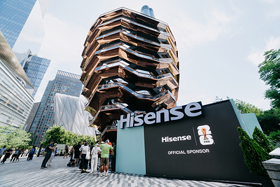 El evento pop-up con temática RGB de Hisense ilumina el nuevo hito de la Copa Mundial de la FIFA 2026™